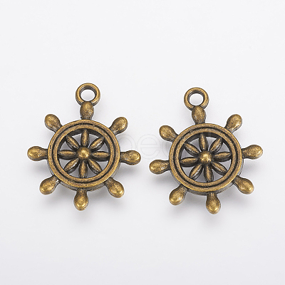 Tibetan Style Alloy Pendants LS-TIBEP-A122979-AB-FF-1
