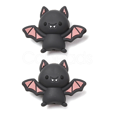 Halloween Silicone Focal Beads SL-CBADC51-15-1