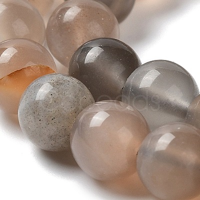 Natural Grey Moonstone Beads Strands G-F632-24-02-01-1