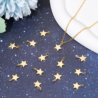 20Pcs Brass Pendants KK-BBC0004-22-1
