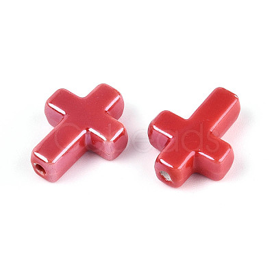 Handmade Porcelain Beads LS-PORC-F010-09-01-1