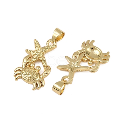 Brass Pendants X-KK-I358-057G-01-1