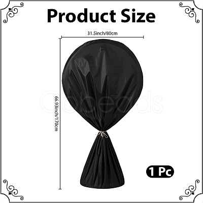 1Pc 210D Oxford Cloth Floor-standing Fan Cover AJEW-CN0007-13-1