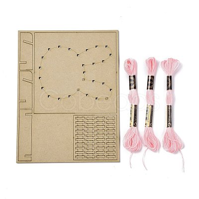 DIY String Art Kit Arts and Crafts for Children DIY-P014-B02-1
