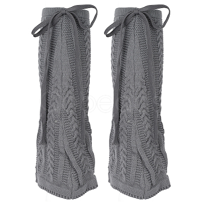 Acrylic Fibers Socks for Women AJEW-WH20060-48C-1