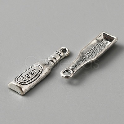 Tibetan Style Alloy Charm FIND-CJC0006-32AS-1