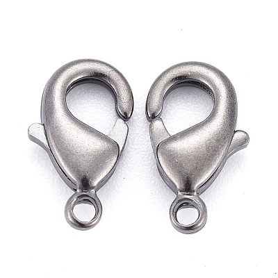 Brass Lobster Claw Clasps KK-901-B-NF-1