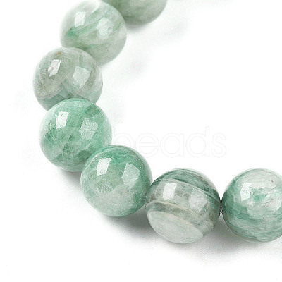 Natural Kyanite Round Beads Stretch Bracelets for Women Men BJEW-T022-05B-1