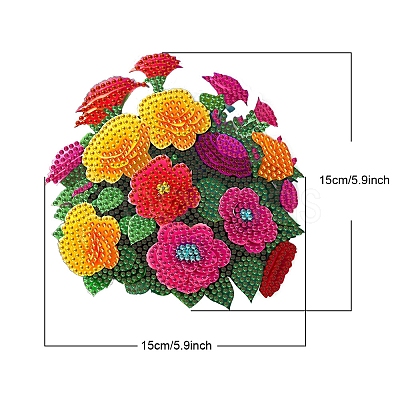Flower DIY Diamond Painting Kit PW-WG7897E-01-1