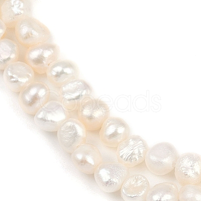 Natural Cultured Freshwater Pearl Beads Strands PEAR-P064-19B-04A-1