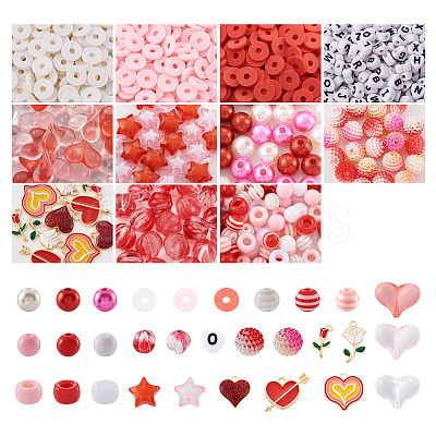 DIY Jewelry Making Finding Kit for Valentine's Day DIY-CD0001-44-1