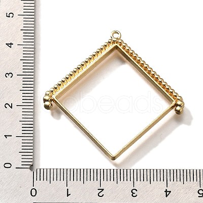 Alloy Open Back Bezel Pendants PALLOY-I223-08LG-1