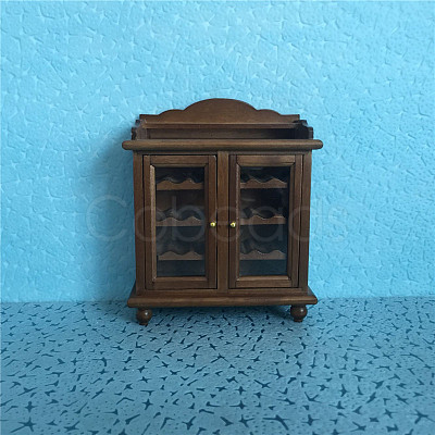 Wood Wine Cabinet Mini Model PW-WGC2219-02-1