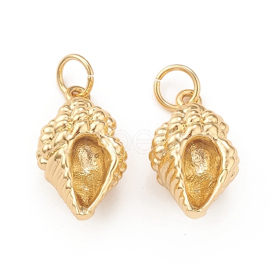 Eco-Friendly Brass Pendants KK-I698-03G-1