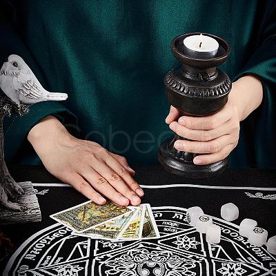 CREATCABIN 2 Sheets 2 Style Non-Woven Fabric Tarot Tablecloth for Divination AJEW-CN0001-61B-1