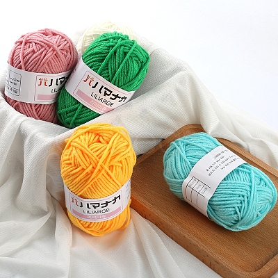 4-Ply Polyester Acrylic Fiber Blended Yarn PW-WG2A0C2-M-1-1