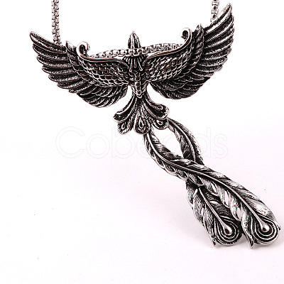 Alloy Pendant Necklaces FS-WGC7946-01-1