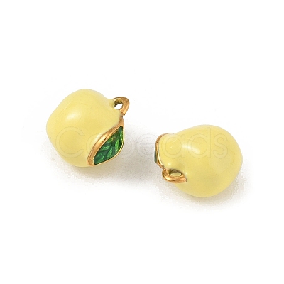 304 Stainless Steel Enamel Charms STAS-P396-01B-G02-1