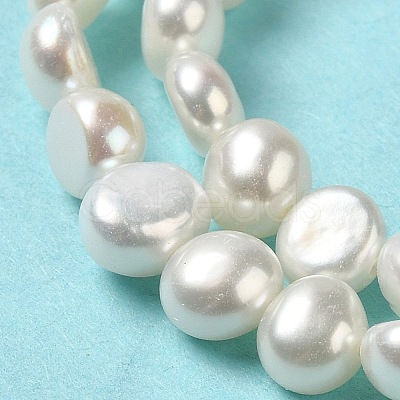 Natural Cultured Freshwater Pearl Beads Strands PEAR-E017-02-1