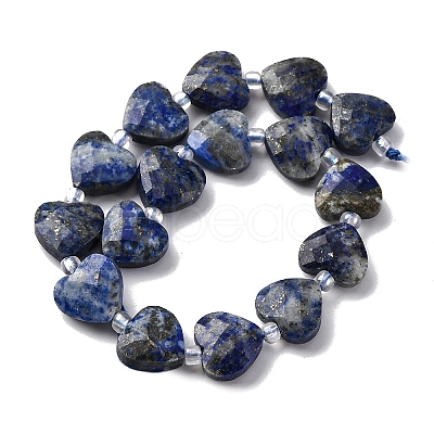 Natural Lapis Lazuli Beads Strands G-P570-E12-01-1