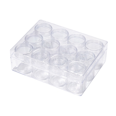 Plastic Bead Storage Containers X-C002Y-1