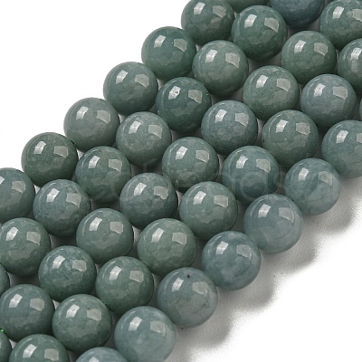 Natural Myanmar Jadeite Beads Strands G-B099-C07-02-1