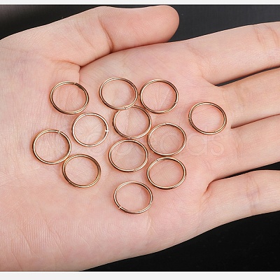 316L Surgical Stainless Steel Hoop Cartilage Earrings WGB51CA-69-1