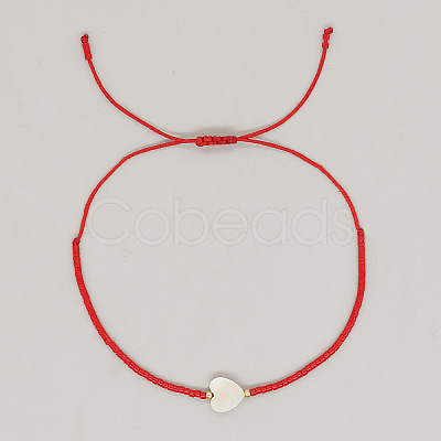Bohemian Style Glass Seed Beads Braided Bracelets KP8572-2-1