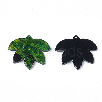 Cellulose Acetate(Resin) Pendants LS-X-KY-S158-09A-1