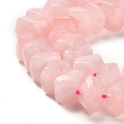 Natural Madagascar Rose Quartz Beads Strands G-N327-05-03-1