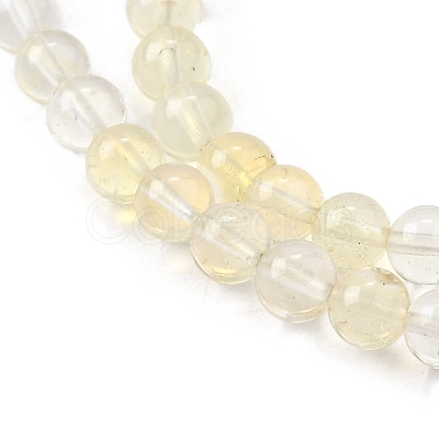 Watermelon Stone Glass Beads Strands G-L621-B08-4mm-1