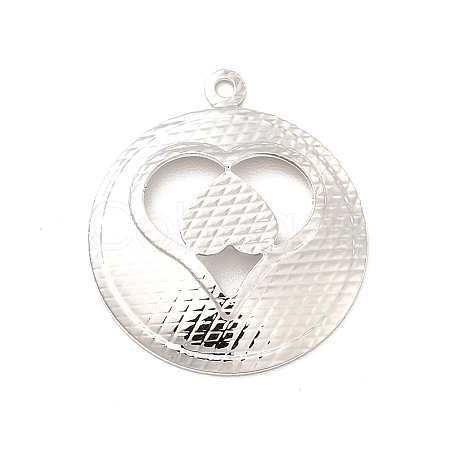 Rack Plating Brass Pendants KK-E067-22P-1