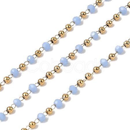 Handmade 304 Stainless Steel Link Chains CHS-A020-02G-04-1