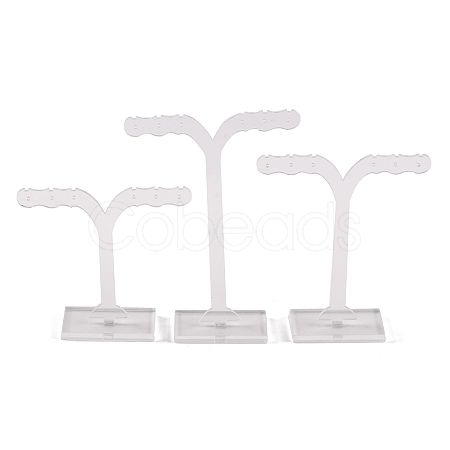 Acrylic Earring Display Tower Set EDIS-K004-01B-1
