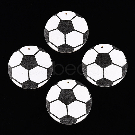 Printing Wood Pendants WOOD-N016-52E-1