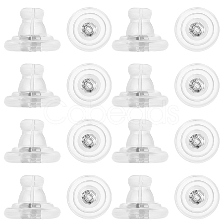 30Pcs Silicone Ear Nuts FIND-BBC0002-29P-1
