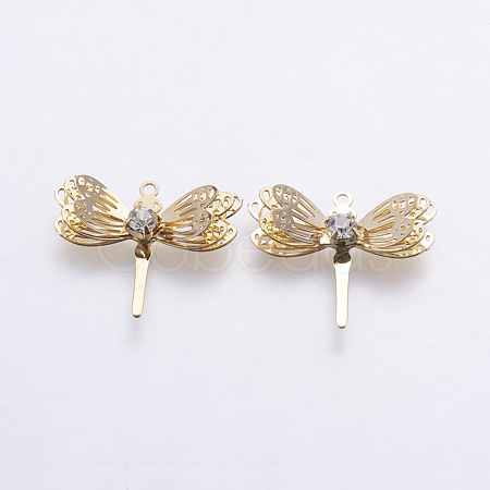 Brass Pendants KK-G333-04G-NF-1