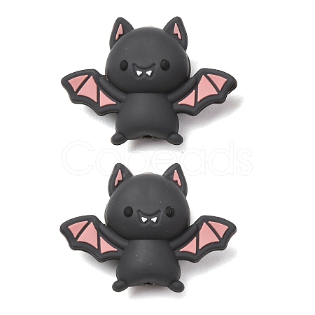 Halloween Silicone Focal Beads SL-CBADC51-15-1