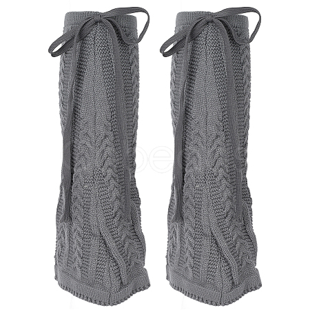 Acrylic Fibers Socks for Women AJEW-WH20060-48C-1