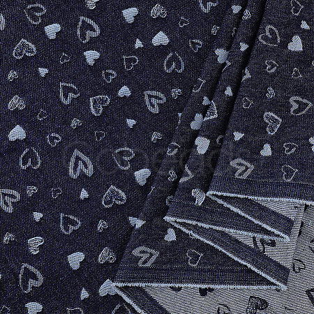 Cotton Denim Fabric DIY-WH0504-872C-1