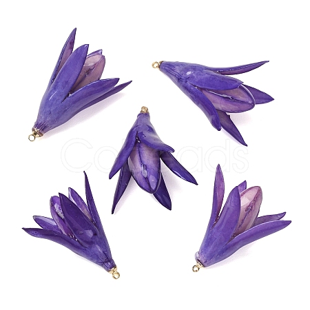 Epoxy Resin & Dried Flower Pendants RE-CBAAE94-05A-1