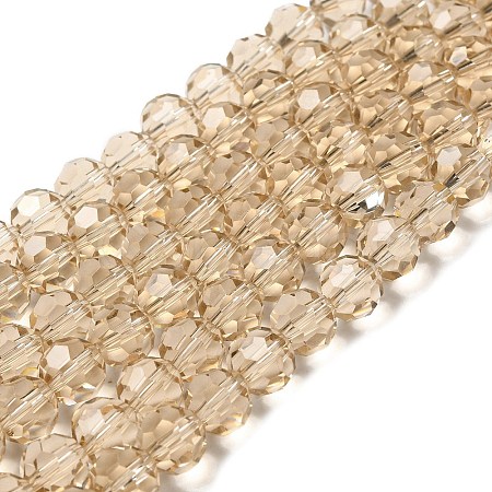 Transparent Glass Beads LS-EGLA-A035-T10mm-D22-1