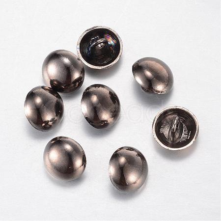 Alloy Shank Buttons BUTT-D054-11.5mm-06B-1
