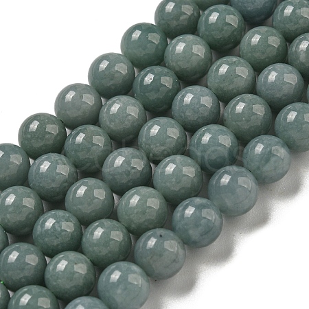 Natural Myanmar Jadeite Beads Strands G-B099-C07-02-1