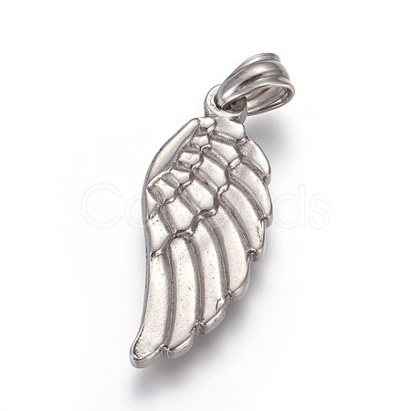 Tarnish Resistant 304 Stainless Steel Pendants STAS-E449-28P-1