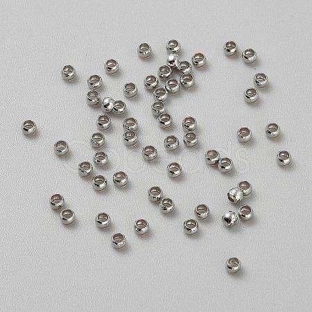 Brass Crimp Beads KK-WH0056-83B-P-1
