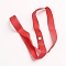 PVC Bicycle Tire Rim Protect Tapes, Rim Strip Rim Tape, Red, Fits 14 inch Riding Wheels, 810x17x0.5mm, Hole: 9mm