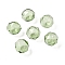 Transparent Glass Beads, Faceted, Round, Dark Sea Green, 14x13.5x14mm, Hole: 1.6mm