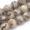 Natural Feldspar Beads Strands, Round, 6mm, Hole: 1mm, about 70pcs/strand, 15.7 inch