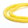 Handmade Polymer Clay Beads Strands CLAY-R089-4mm-073-3